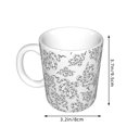 thumbnail image 2 of Yiaed Snake Print Ceramics Coffee,Large Handle Design,Extra Large Tea and Coffee Cup for Office and Home Mugs, 2 of 6