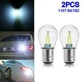 thumbnail image 6 of 2pcs Set 1157 BA15D 8V-28V LED Bulb Reverse Singal Turn Light Brake Lamp White Hot, 6 of 8
