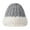 Gray, variant on Diufon Unisex Winter Knitted Beanie Hat Plush Hem Wool Windproof Thickened Warm Hats Outdoor Ski Cap