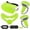 Green, variant on Compatible with Oculus Quest 2 Accessories, Silicone Face Cover, VR Shell Cover,Touch Controller Grip Cover,Protective Lens Cover,Disposable Eye Cover (Aurora)