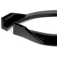 thumbnail image 3 of 3 Pieces Front Bumper Lip Spoiler Splitter Side Body Kit Trim Protection Compatible with 2013-2015 Nissan Sentra, 2014 (Painted Black), 3 of 10