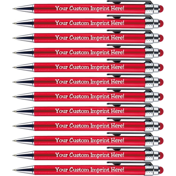 Lápices Express Bright Vibes Stylus Personalizados, paquete de 12
