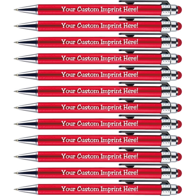 Lápices Express Bright Vibes Stylus Personalizados, paquete de 12