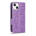 thumbnail image 2 of Allytech Folio Wallet Case for iPhone 14 6.1 Inch with Wrist Strap, Premium PU Leather Soft TPU Built-in Magnet Closure Card Slots Holder Function Anti-Scratch Shockproof Flip Cover,Purple, 2 of 5
