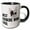 Black/White, variant on 3drose, Best Frenchie Mom Ever Funny French Bulldog, 11oz Two-tone Yellow Mug