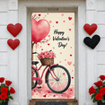 thumbnail image 5 of Heart-shaped Love Banner Puppy Pattern Heart Display Red Pink Rose Decor Romantic Backdrop for Valentine's Day Wedding Pet Party, 5 of 9