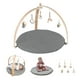 thumbnail image 1 of Gimnasio Para Bebé Aeiou Kk6351 Interactivo De Madera Gris, 1 of 8