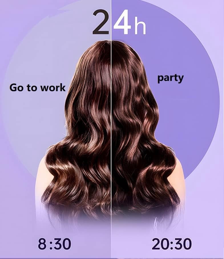 Magic Curling Iron Automatic Hair Curler Temperatures Ceramic Hair Curlers Use-Auto Shut-Off Function Better Protect Hair,Nourish Hair,not frizz