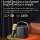 thumbnail image 1 of Máquina De Karaoke Familiar Altavoz portátil KTV Set Recargable KTV Karaoke Machine Home Singing (Negro), 1 of 7