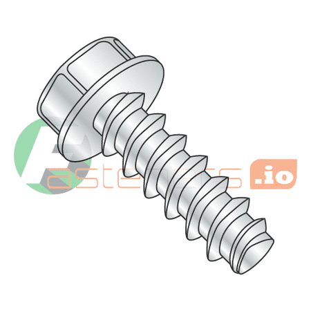 

5/16 x 3/4 Thread Forming Screws 48-2 Trilobe / Unslotted / Hex Washer Head / Steel / Zinc (Quantity: 1 500 pcs)