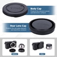 thumbnail image 2 of Kit de tapa de cuerpo y cubierta de lente trasera para cámaras Sony Mirrorless, 2 of 6