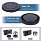 thumbnail image 2 of Kit de tapa de cuerpo y cubierta de lente trasera para cámaras Sony Mirrorless, 2 of 6
