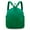 Green, variant on HAWEE Drawstring Backpack Sports Gym Bag Water Resistant String Bag Cinch Sackpack with Zipper Pocket for Shopping Sport Yoga