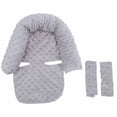 thumbnail image 1 of Almohada de apoyo para la cabeza y el cuerpo del bebé, cómoda y gruesa, cojín para asiento de cochecito infantil, almohada de apoyo para bebés NestGray, 1 of 14