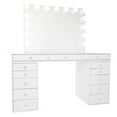 thumbnail image 5 of Impressions Vanity Slaystaion Pro 2.0 Tabletop and Vanity Mirror with Drawer Units Bundle (Bright White), 5 of 5