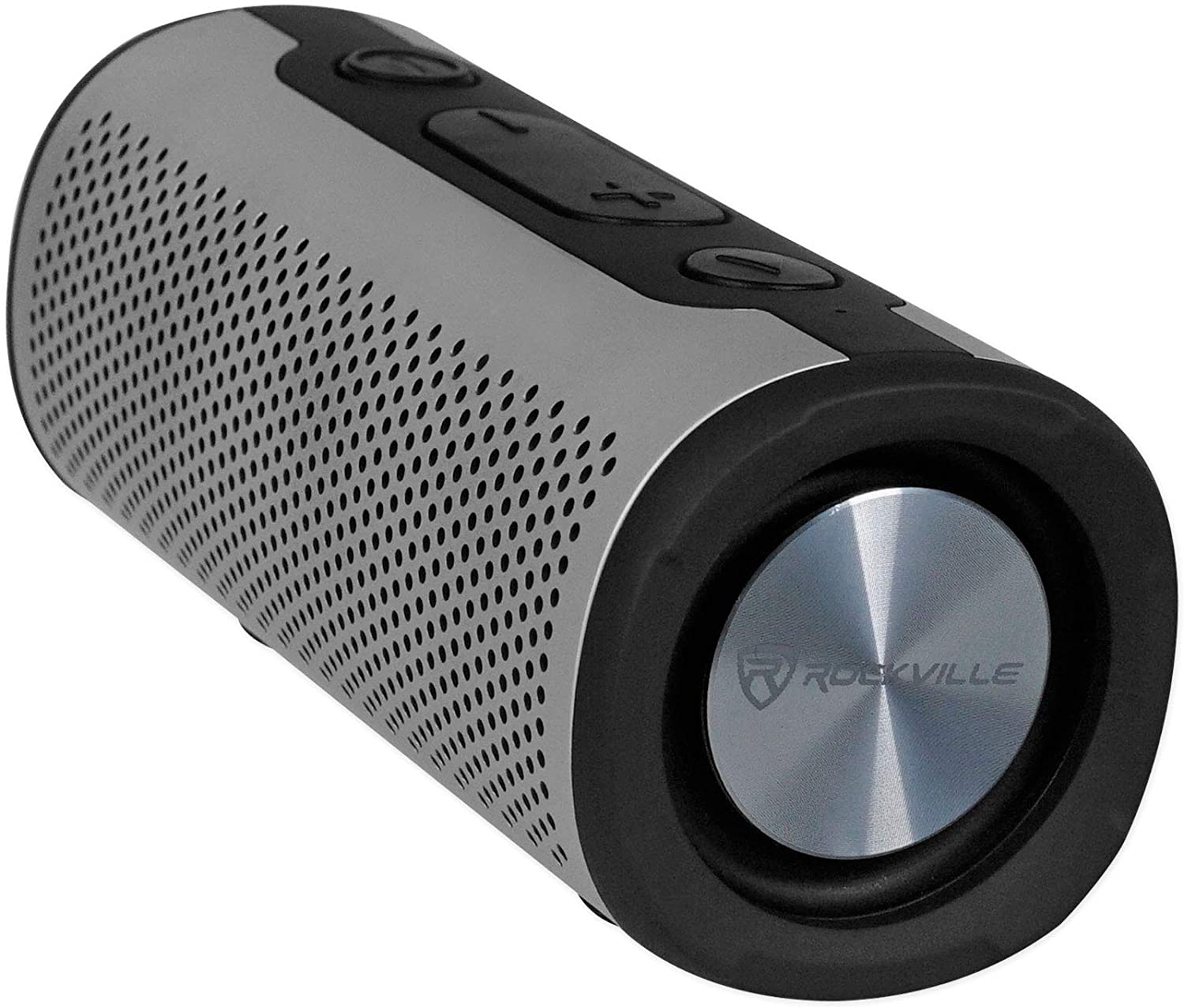 Rockville Portable Waterproof Bluetooth Speaker for Audiophiles (Rock