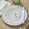 thumbnail image 3 of Better Homes & Gardens 12-Piece Bamboo Melamine Dinnerware Set, Grey, 3 of 16