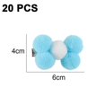 thumbnail image 2 of 20pcs Dog S Bow H Ettes Yorkie Clips Flower Dog H Clips, 2 of 5