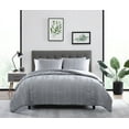 thumbnail image 2 of G3 Home 90025 Elm Comforter Set, Gray - King Size - 3 Piece, 2 of 6