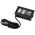 thumbnail image 1 of LEFU Digital LCD Thermometer Temperature Meter Gauge with Waterproof Sensor Probe for Refrigerated Cabinets Display Counters Kitchen Appliances -50°C to 110°C Range, 1 of 10