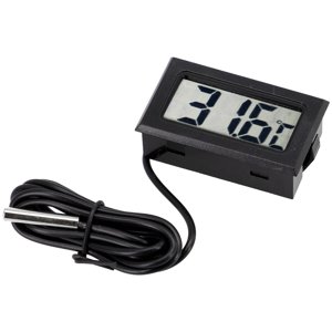 Digital Thermometer Inline Connections Waterproof Probe Copper Nickel-plated For Display Counters High Quality