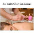thumbnail image 2 of Juego de 4 ventosas faciales de cristal, ventosas de silicona para masaje, juegos de terapia linfática anticelulítica para ojos, cara y cuerpo... (rosa), 2 of 5