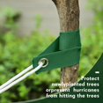 thumbnail image 4 of 48 Pcs 15.74 Inches Tree Straps for Staking with Grommet Heavy Duty Young Tree and Plant Supports Stakes for Guying Staking Newly Planted Sapling Straight and Hurricane Protection(Green), 4 of 5
