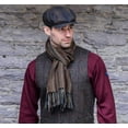 thumbnail image 3 of Mucros Weavers Men's 100% Alpaca Wool Scarf Made in Ireland, 3 of 8