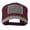Grey Maroon, variant on Grey American Flag Patched Pro Style Cap - Grey Maroon OSFM