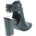 thumbnail image 5 of Betani Jillian-10 Women's Peep Toe Buckle Strap Chunky Stacked Heel Ankle Booties, 5 of 7