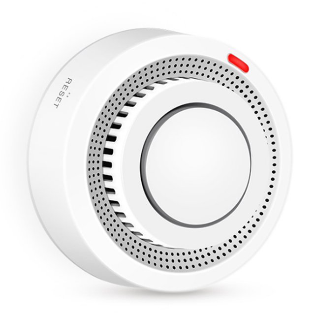 Detector de humo, detector de humo WiFi, herramienta de seguridad para el hogar contra incendios, sensor de seguridad de humo diseñado para precisión