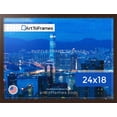 thumbnail image 3 of ArtToFrames 24x18 Inch - 61x46 CM Brown Puzzle Frame for 300 piece Puzzles.1.00 Inch Custom MDF Puzzle Frames, Walnut - Comes with Economy Acrylic, 3 of 6