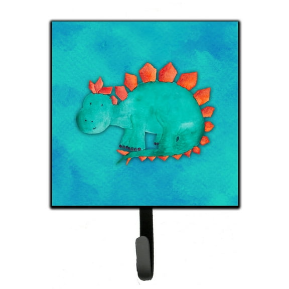 Stegosaurus Watercolor Leash or Key Holder