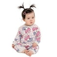 thumbnail image 2 of Stitch Baby Allover Print Romper with Long Sleeves, Sizes 0/3M-24M, 2 of 6