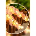 thumbnail image 7 of Harpi Solar Lights Outdoor Clearance, Solar Garden Lights Decor, 1PC Solar Wisteria Flowers Lights, Waterproof Solar Pathway Lights for Outdoor Wedding Party Garden Yard Patio Lawn Decor, 7 of 7