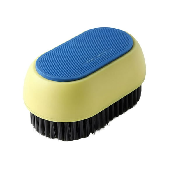 Clearance!Clashing Color Plastic Shoe Brush Cleaning Brush Set Household Multifunctional Laundry Brush Long Handle Shoe Polish Plastic Tool Brush