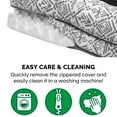 thumbnail image 3 of FurHaven Southwest Kilim Orthopedic Sofa Pet Bed for Dogs & Cats - Boulder Gray, Large, 3 of 13