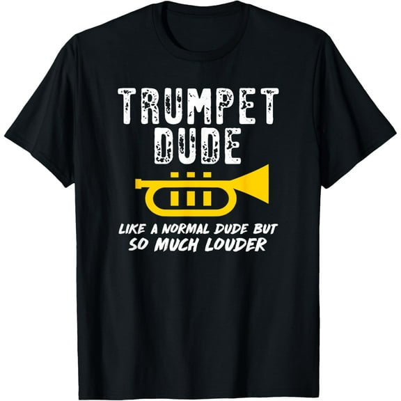 Marching School Band Funny Trumpet T-Shirt