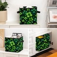 thumbnail image 6 of FeBohao Storage Boxes Bins Oxford with Cardboard Medium Foldable Towel Drawer Sturdy Pattern Diaper College Dorm Toddler Laundry Modern Changing Multifunctional Basket Organizer Clovers, 6 of 6