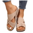 thumbnail image 2 of MKLEKYY Sandalias de Mujer Sandalias de Tacón Alto Con Punta Abierta y Suela Gruesa para Mujer Sandalias de Playa Con Tacón Alto y Suela Gruesa, 2 of 4