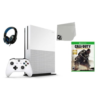 Pre-Owned Microsoft Xbox One S 500GB Gaming Console White with Pre-Owned Microsoft Xbox One S 500GB Gaming Console White with