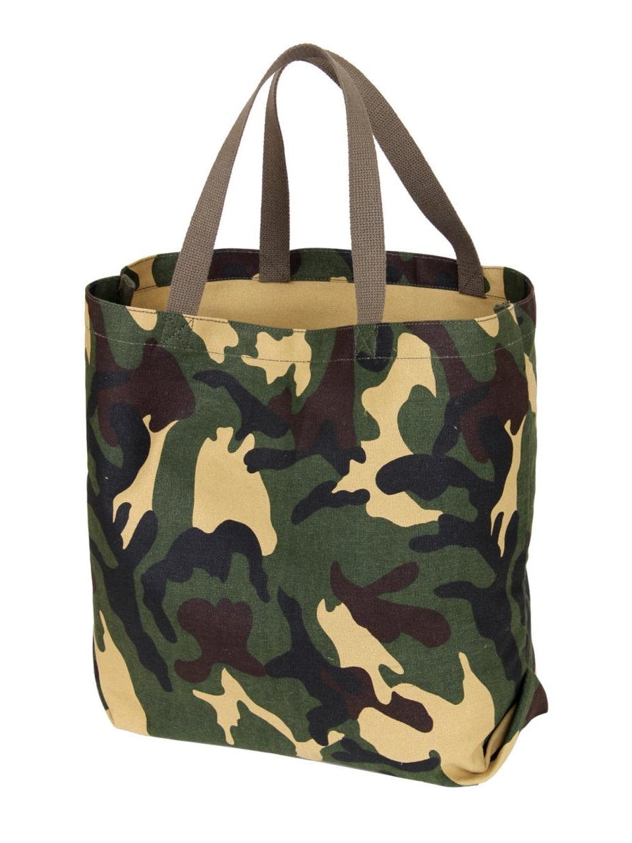 camouflage tote bag