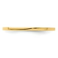 thumbnail image 3 of Diamond2Deal 14k Yellow Gold 1.2mm Flat Polished Women's Stackable Band Size 9, 3 of 3