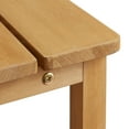 thumbnail image 5 of Casafield Adirondack Side Table, Cedar Wood End Table with Shelf for Patio, Lawn, and Garden - Natural, 5 of 8