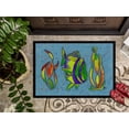 thumbnail image 3 of Carolines Treasures 8570MAT 18 x 27 In. Tropical Fish on Blue Indoor or Outdoor Mat, 3 of 4