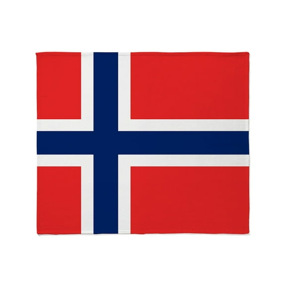 CafePress - Flag Of Norway Throw Blanket - Soft Fleece Throw Blanket, 50"x60" for All Ages
