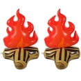 thumbnail image 1 of KAKOWELY 2 piezas de accesorios inflables para fogatas, accesorios para fogatas, accesorios para fogatas inflables vívidos, 1 of 5