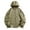 Khaki, variant on BADHUB Men's UPF 50+ Sun Protection Light Jacket Long Sleeve Zip Off Hoodie Running Fishing Outdoor UV Shirt on Clearance Gray,M