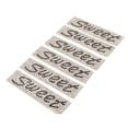 thumbnail image 3 of HOMYL 6pcs Letters SWEET Rhinestone Patches Crystal Badges for Clothes Bag Patches, 3 of 8