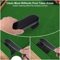 thumbnail image 3 of Uxcell Pool Table Cleaning Brush Set Table Brush Rail Brush Cue Cleaning Cloth Sticky Lint Roller Spare Core Black, 3 of 6